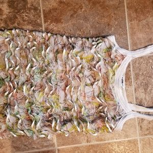 Ruffle tank